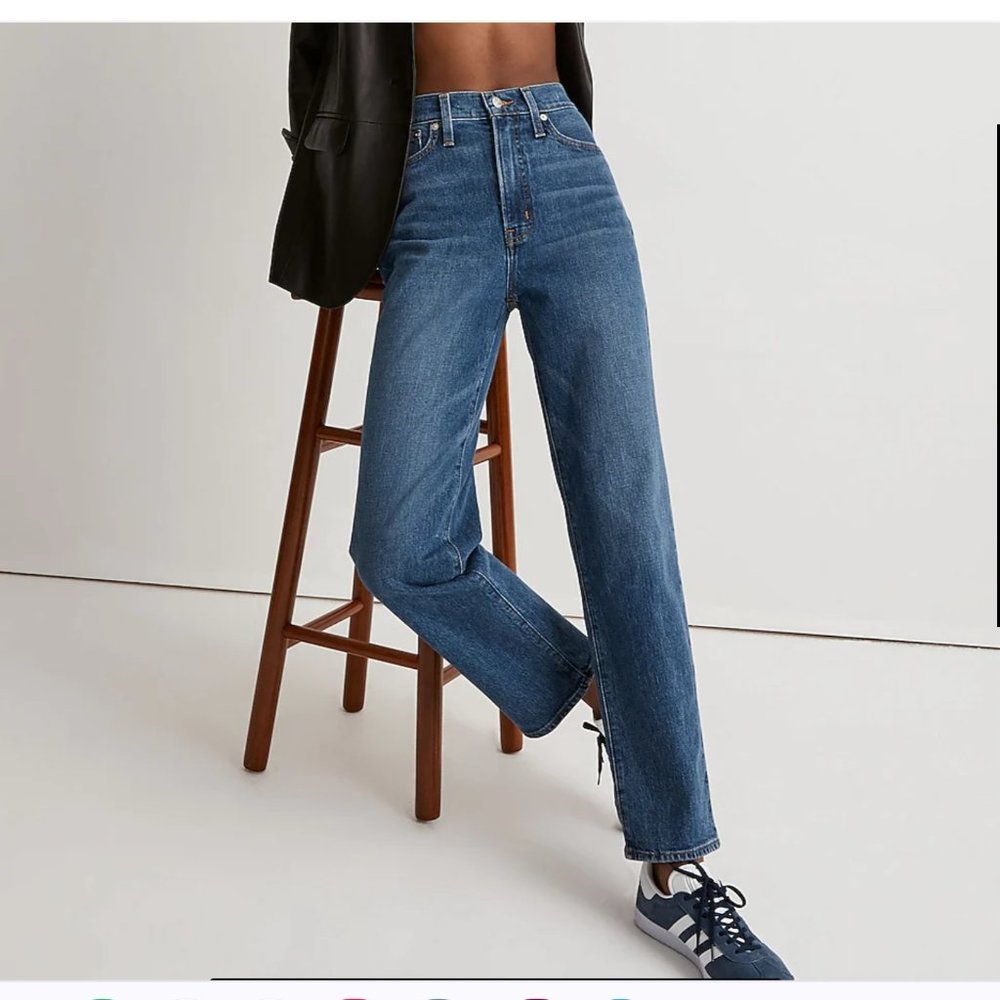 Madewell High Rise Perfect Vintage Straight Jean Size 31